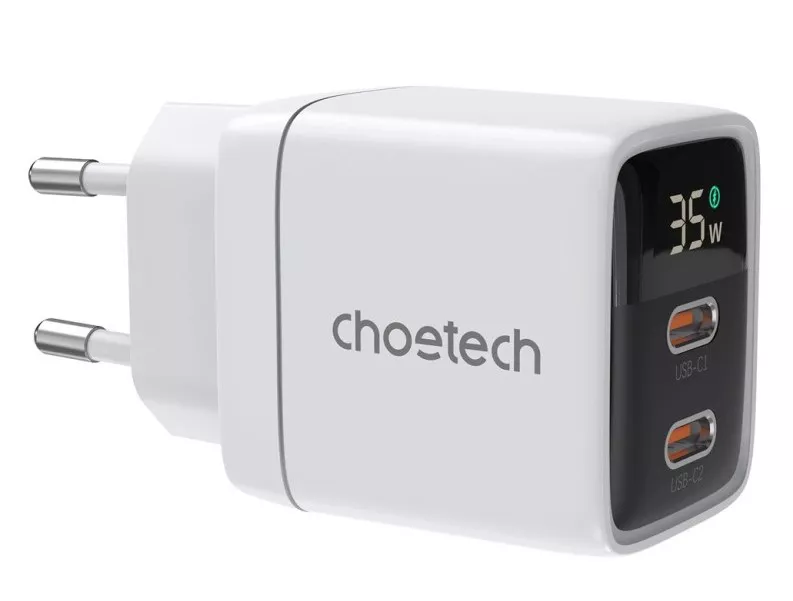 Choetech დამტენი PD6051 35W - თეთრი