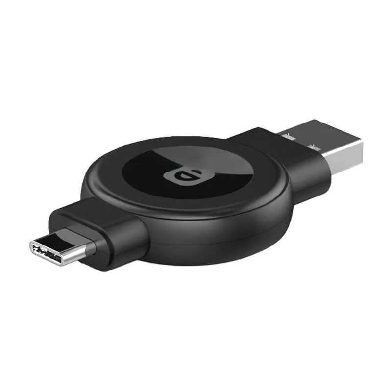უსადენო დამტენი Choetech T606 2-in-1 Magnetic 5W - შავი