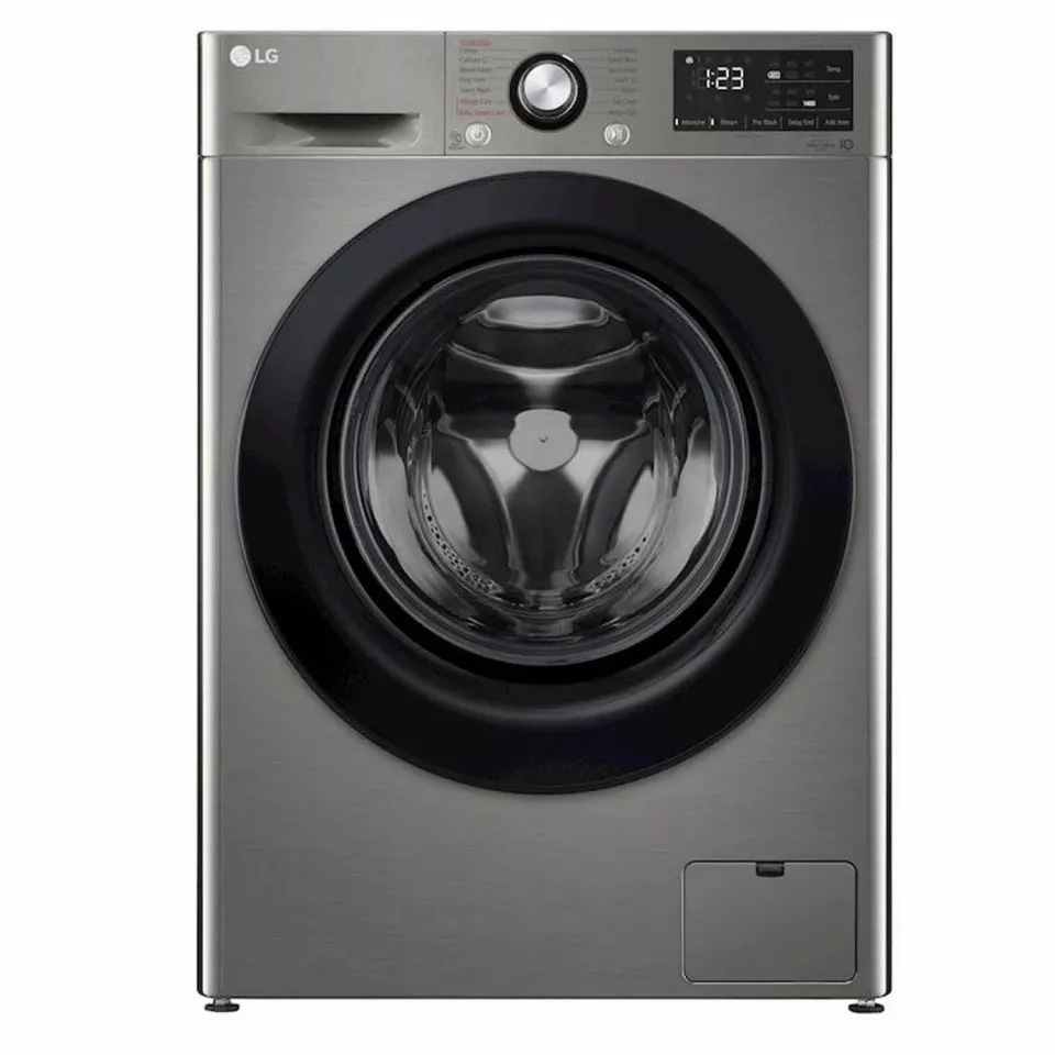 სარეცხი მანქანა LG F-2R3HYL6P.APTPARA 7 Kg ვერცხლისფერი