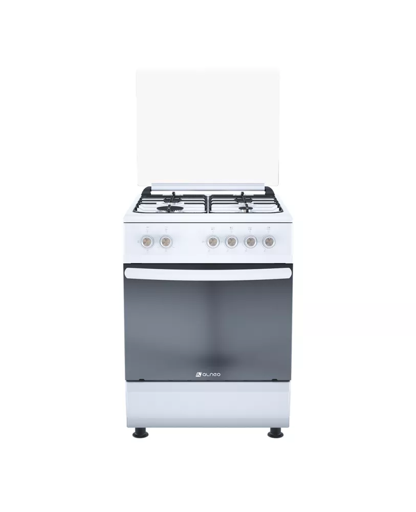 გაზქურა Alneo 6070 თეთრი Aynal ECO FFD SIZ (01596)