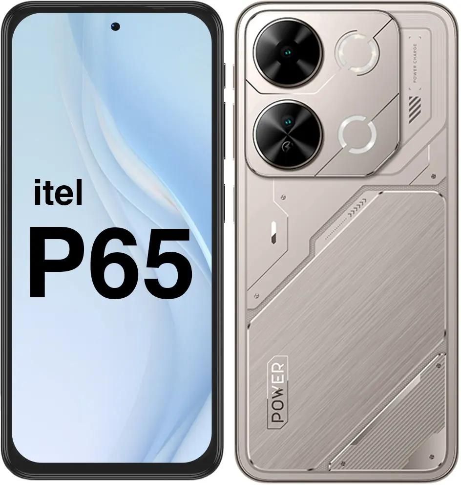 სმარტფონი itel P65 P671LN 12GB/256GB Dual Sim - Cyber ტიტანი