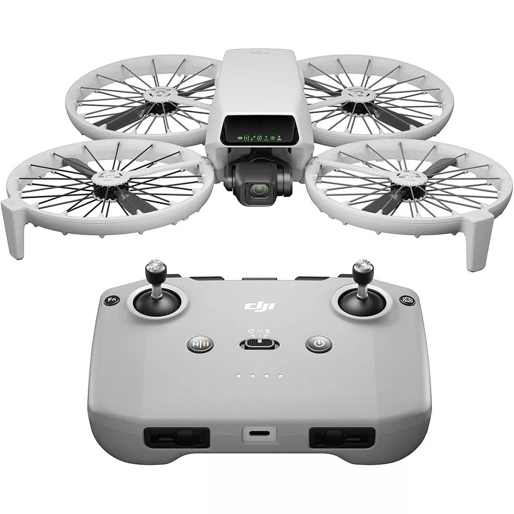 დრონი DJI Flip Mini Camera Drone (RC-N3) - ნაცრისფერი