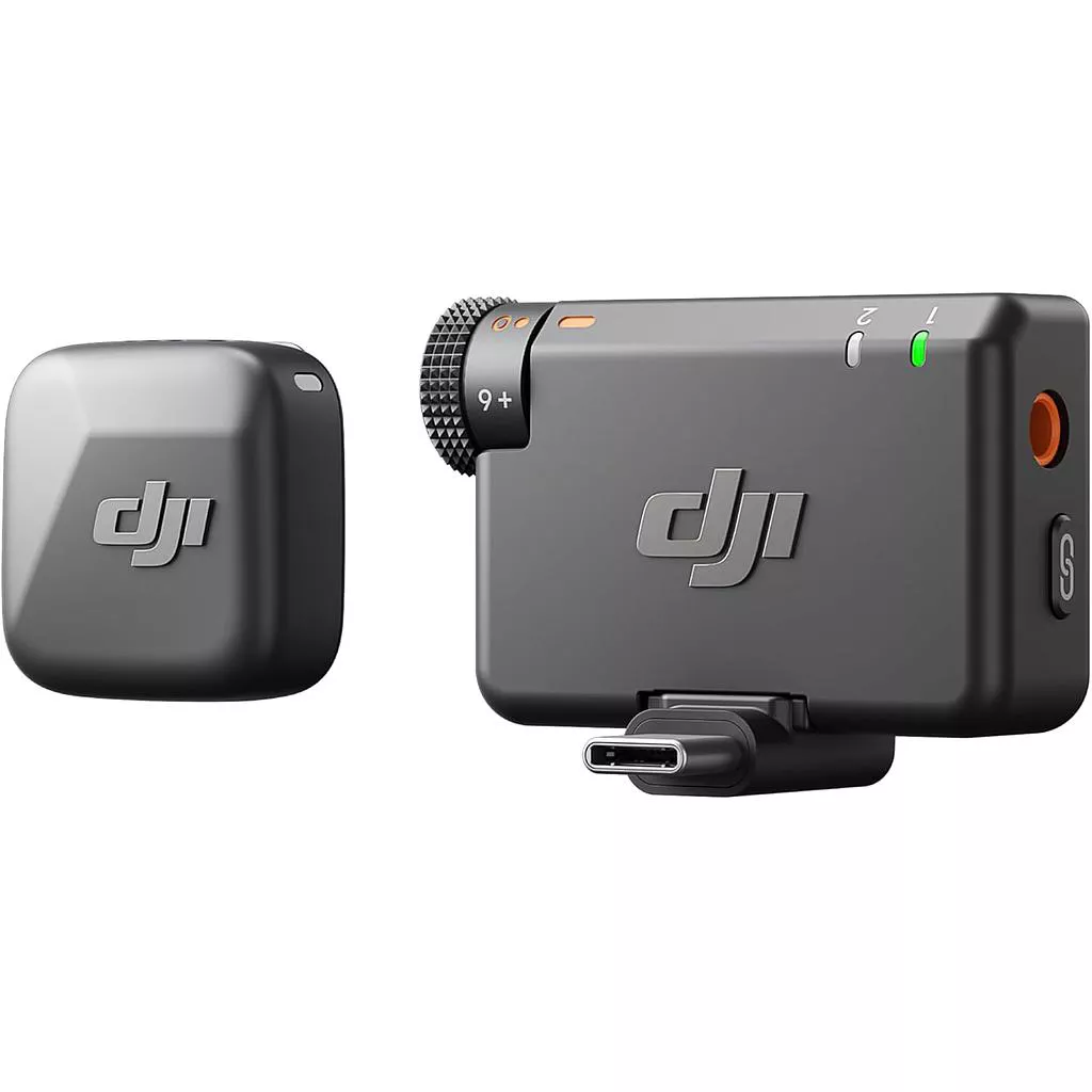 მიკროფონი DJI Mic Mini (1 TX + 1 RX) - შავი