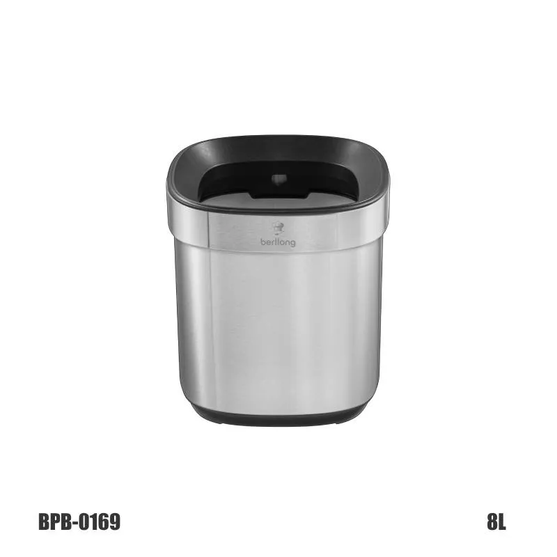 სანაგვე ურნა Berllong BPB-0171 20L ვერცხლისფერი