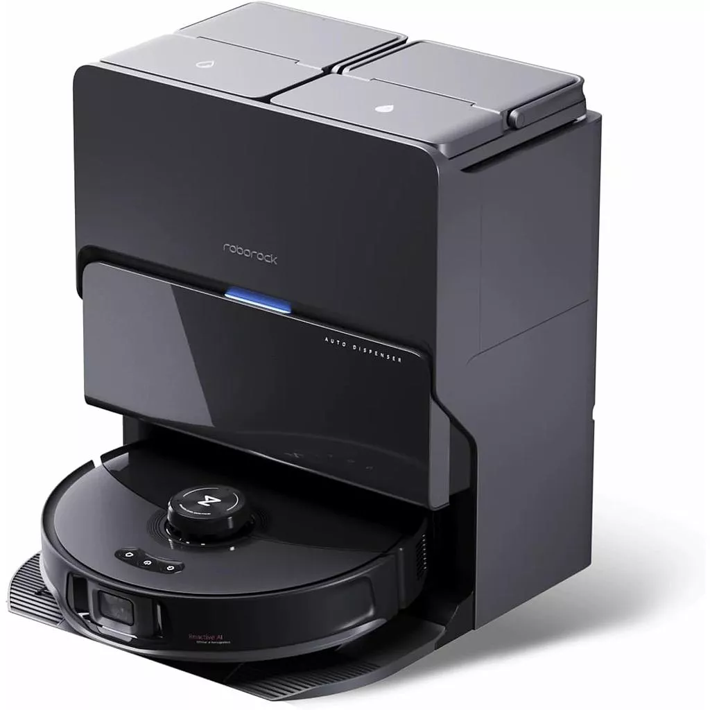 რობოტი მტვერსასრუტი Roborock S82USV S8 MaxV Ultra შავი (EWFD13HRR)