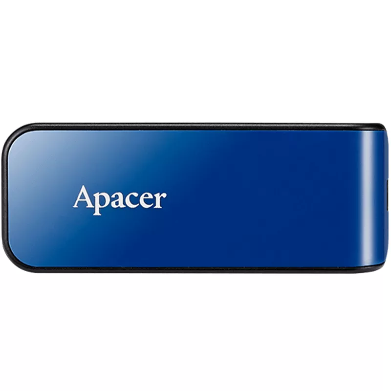 ფლეშ მეხსიერების ბარათი Apacer AH334 Type-A 64GB USB 2.0 (AP64GAH334U-1) - ლურჯი