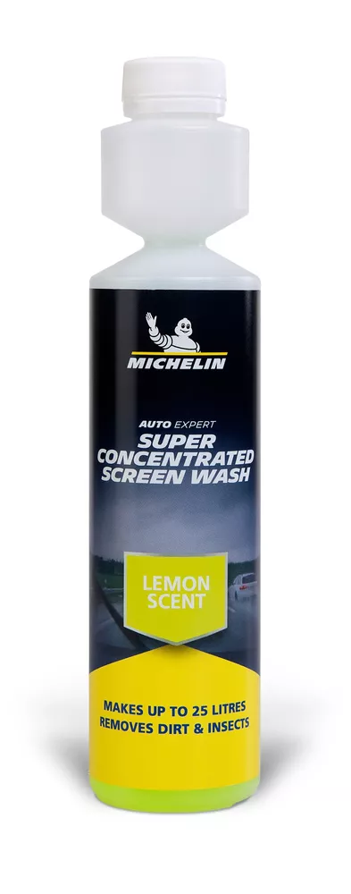 მინის საწმენდი სითხე Super Concentrated Glass Cleaning System Liquid Michelin 250ml Lemon Flavor (31975)