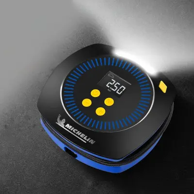 ავტომობილის კომპრესორი MICHELIN 12V Programmable Tyre Inflator 27010 - შავი