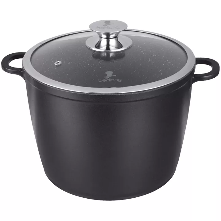 ქვაბი Berllong HG-24 შავი 24cm
