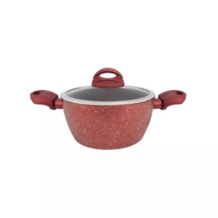 ქვაბი Berllong RVP-24G წითელი 24cm