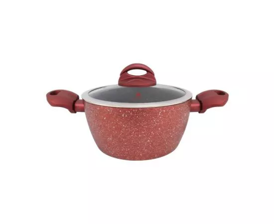 ქვაბი Berllong RVP-28G წითელი 28cm