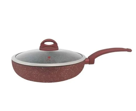 ტაფა Berllong RVF-24G წითელი 24cm