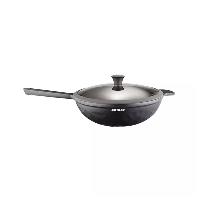 ვოკის ტაფა Arshia CO110-3131 32cm 26517 შავი