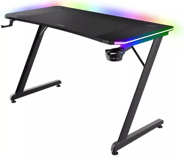 გეიმინგ მაგიდა Trust GXT 710 Luminus Pro Gaming Desk (25419) - შავი