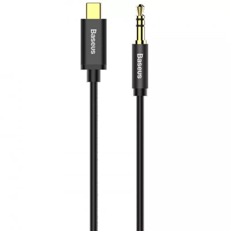 კაბელი Type-C / Baseus Yiven To 3.5mm Audio Cable (CAM01-01) - შავი