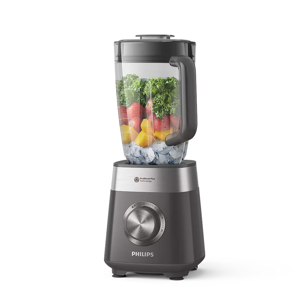 ბლენდერი Philips HR3020/20 შავი / ვერცხლისფერი