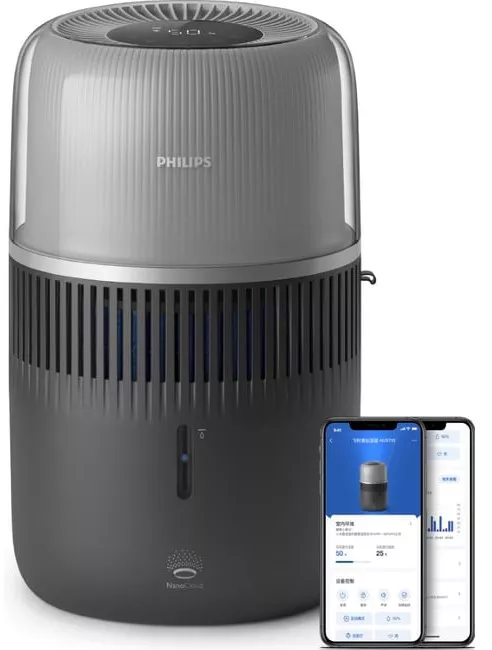 ჰაერის დამატენიანებელი Philips HU5710/03 შავი