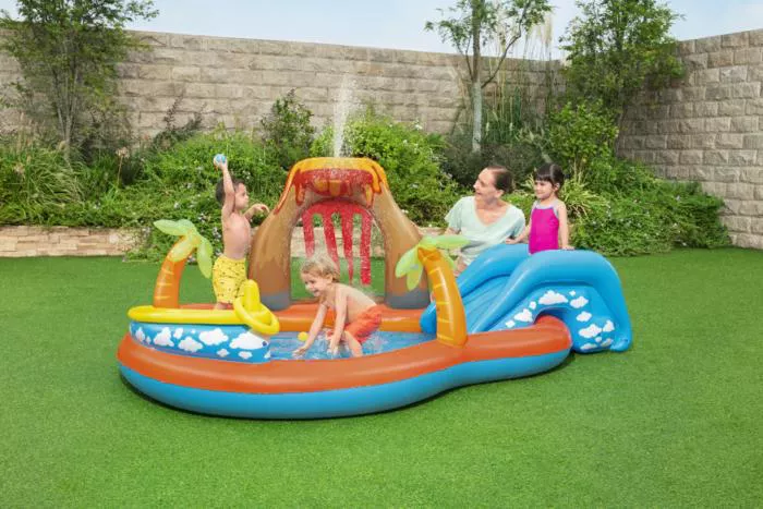 გასაბერი სათამაშო ცენტრი Bestway 265x265x104 cm 208L (2+) (53069)