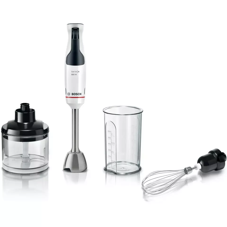 ხელის ბლენდერი Bosch MSM4W421 შავი / თეთრი