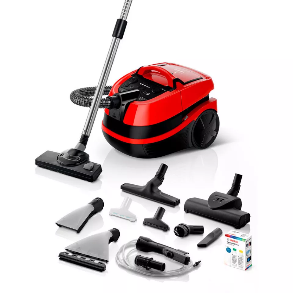მტვერსასრუტი Bosch BWD421PET წითელი