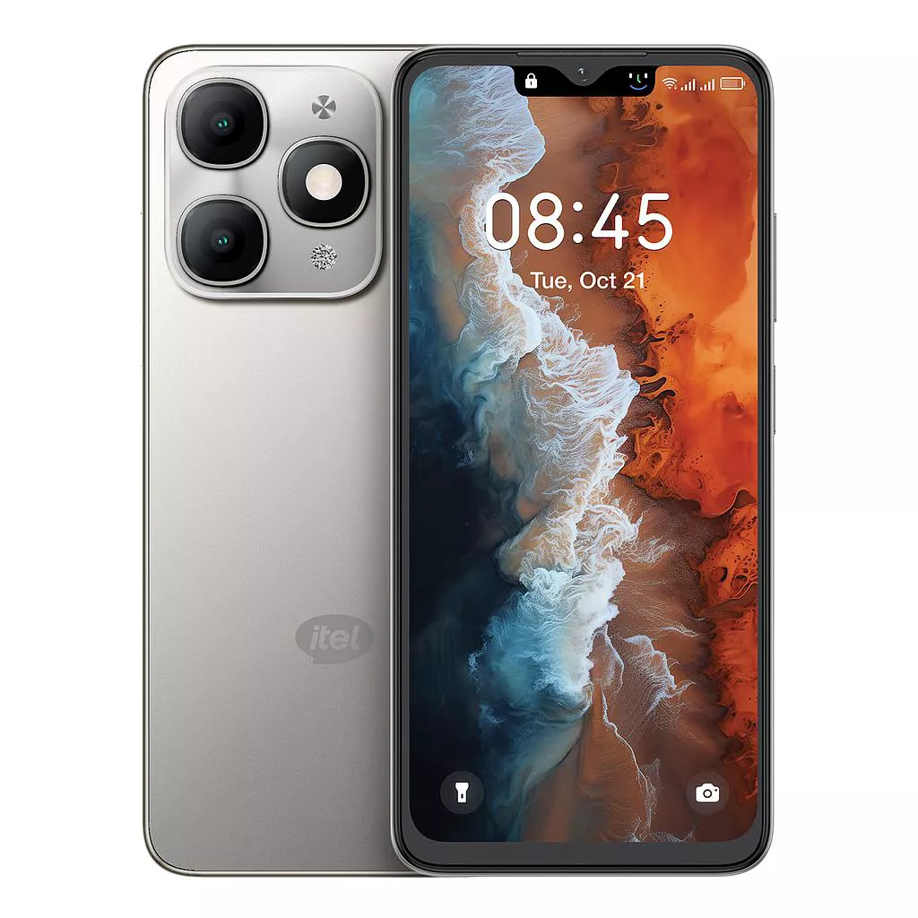 სმარტფონი itel A90 A6610LM1 3GB/128GB Dual Sim - Space ტიტანი