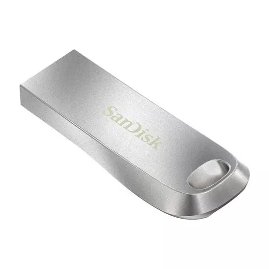 ფლეშ მეხსიერების ბარათი SanDisk Ultra Luxe 64GB USB 3.2 Gen 1 (SDCZ74-064G-G46) - ვერცხილსფერი