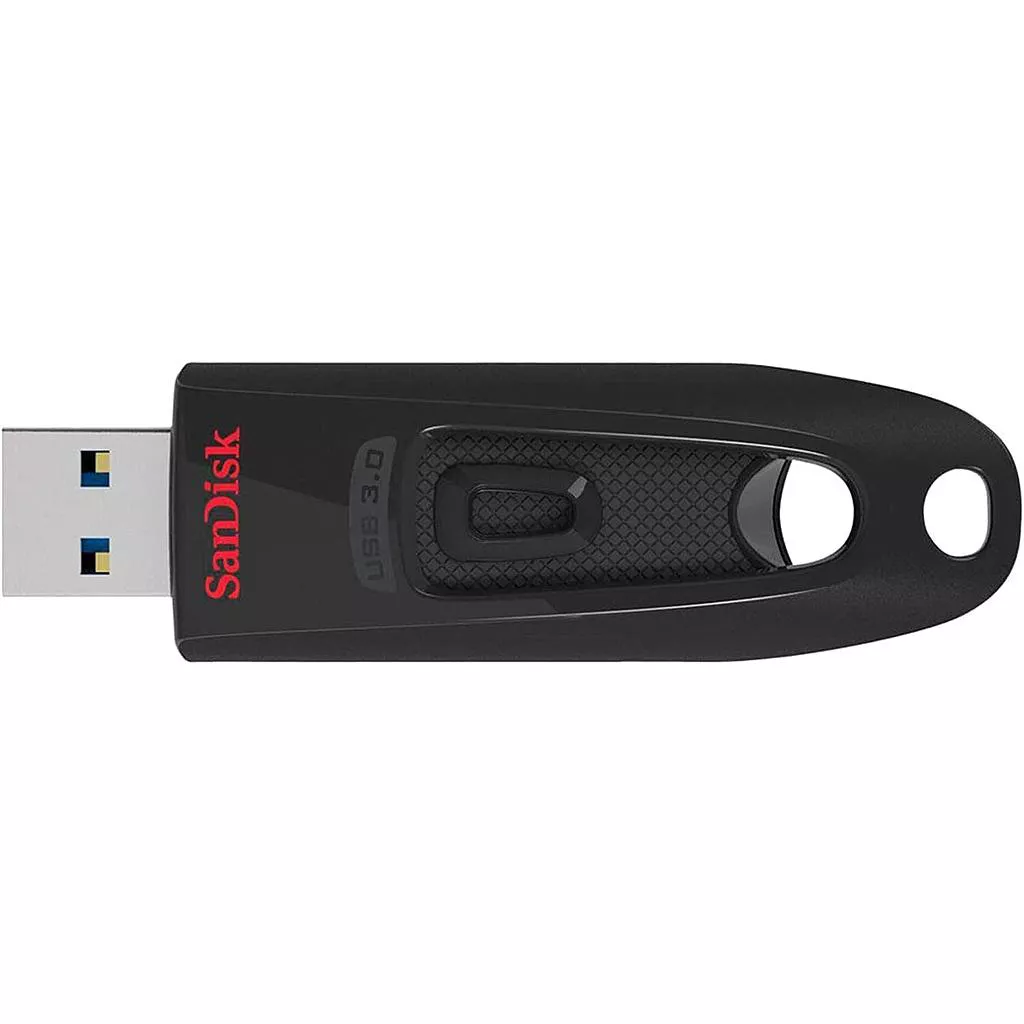 ფლეშ მეხსიერების ბარათი SanDisk Ultra 64GB USB 3.0 (SDCZ48-064G-U46) - შავი