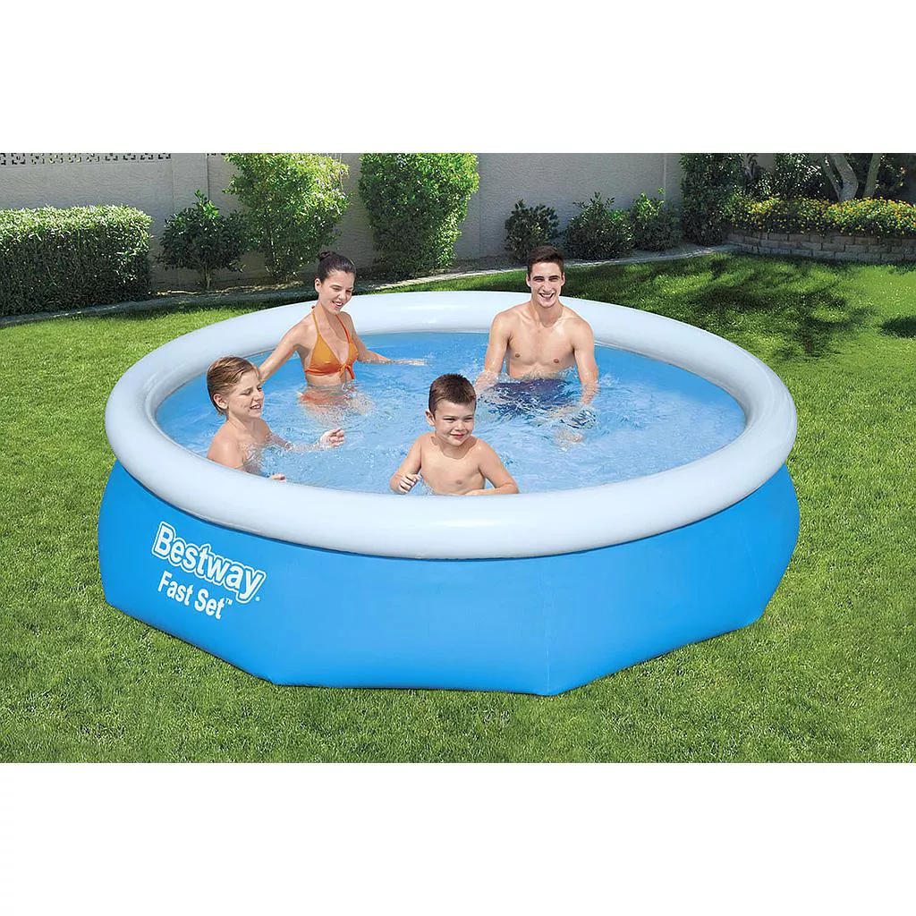 გასაბერი აუზი Bestway Fast Set 305x76 3638L (57270) - ლურჯი