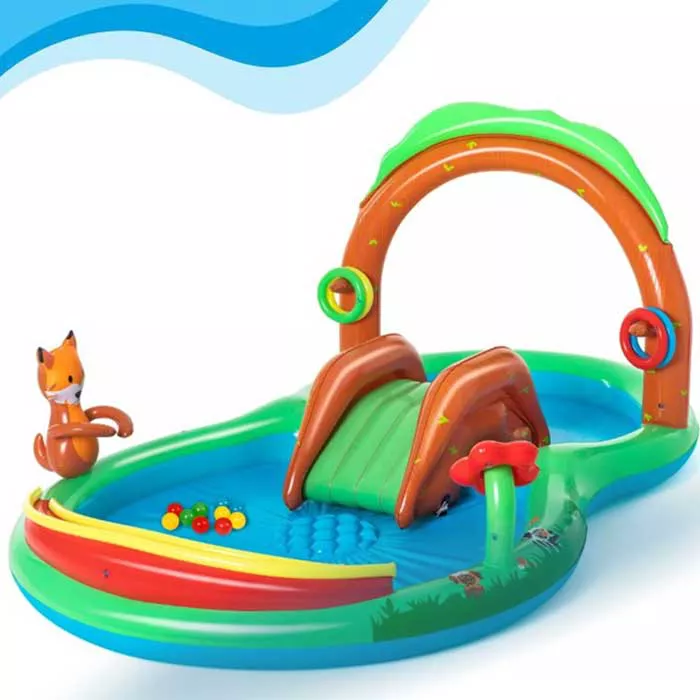 გასაბერი აუზი Bestway Friendly Woods Play Center 295x199x130 214L (53093)