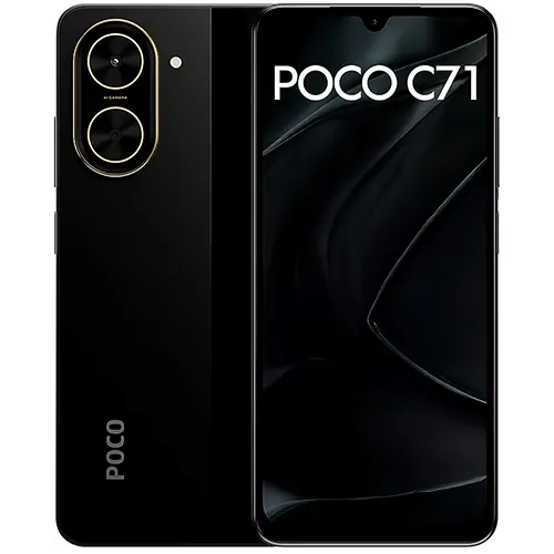 სმარტფონი Xiaomi Poco C71 4GB/128GB LTE - შავი