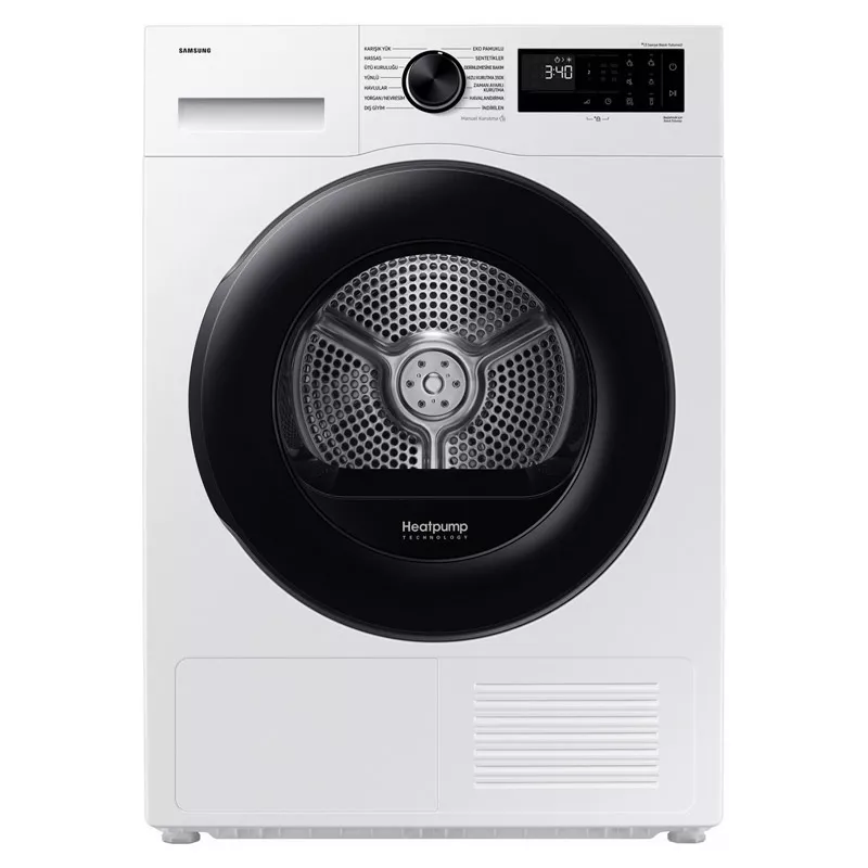 საშრობი Samsung DV90DG52A0AELE 9 Kg თეთრი