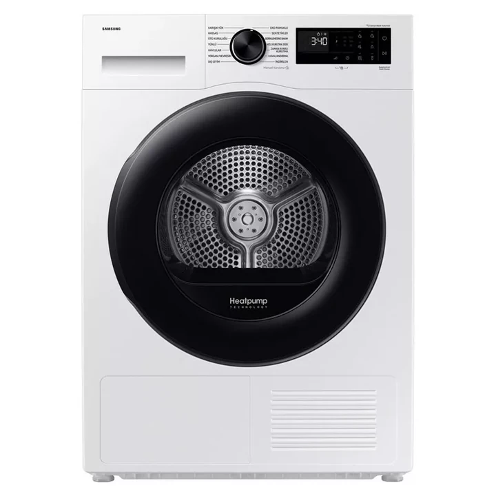 საშრობი Samsung DV90DG52A0AELE 9 Kg თეთრი