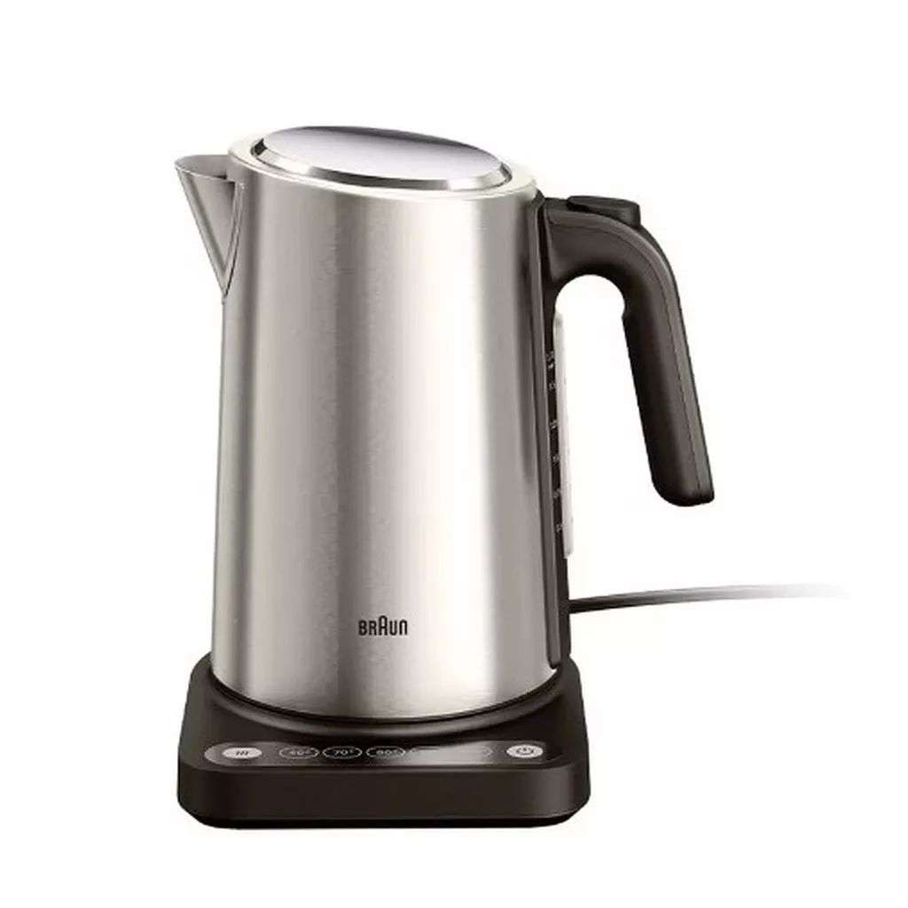 ჩაიდანი Braun WK5205BK ვერცხლისფერი / შავი
