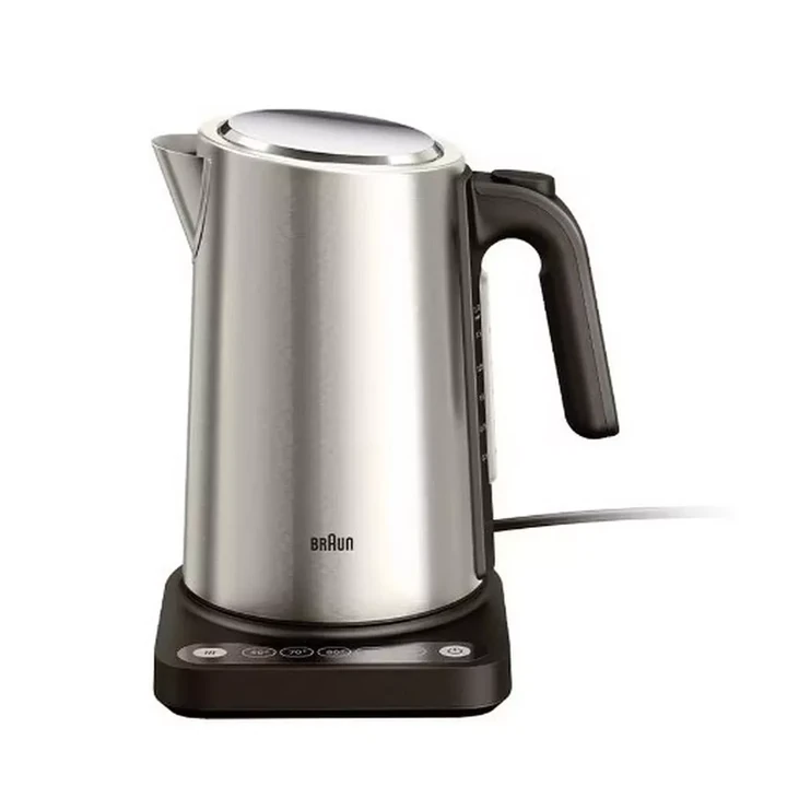ჩაიდანი Braun WK5205BK ვერცხლისფერი / შავი