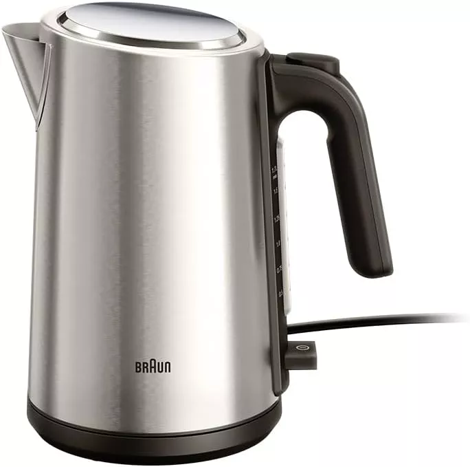 ჩაიდანი Braun WK5200BK ვერცხლისფერი / შავი