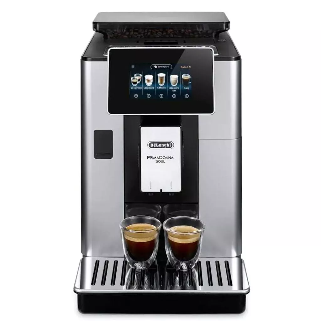 ყავის აპარატი Delonghi ECAM610.55.SB შავი / ვერცხლისფერი