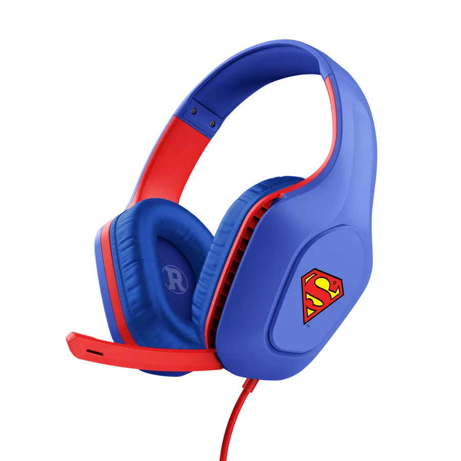 გეიმინგ ყურსასმენი Trust GXT 415SM Zirox Superman - ლურჯი
