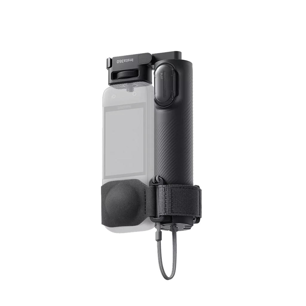 სელფის ჯოხი Insta360 Foldable 2-in-1 Selfie Stick 1/4" Mount - შავი