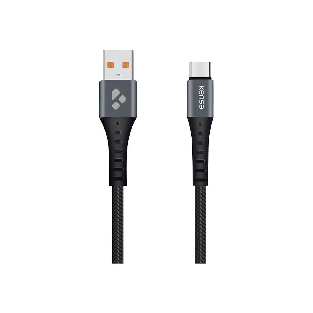 კაბელი USB-C / Kensa KC-156 to USB-A Cable 1.2m - შავი