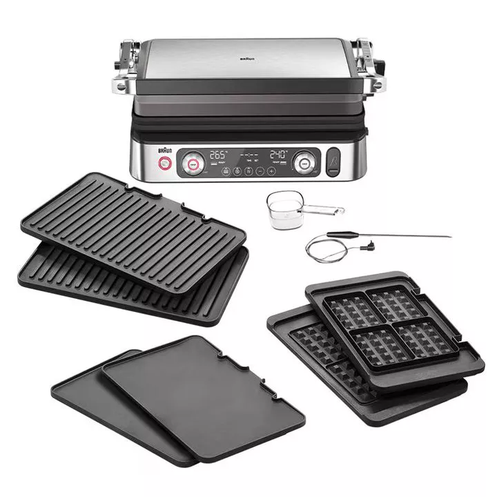 გრილი Braun CG9167 CG შავი / ვერცხლისფერი
