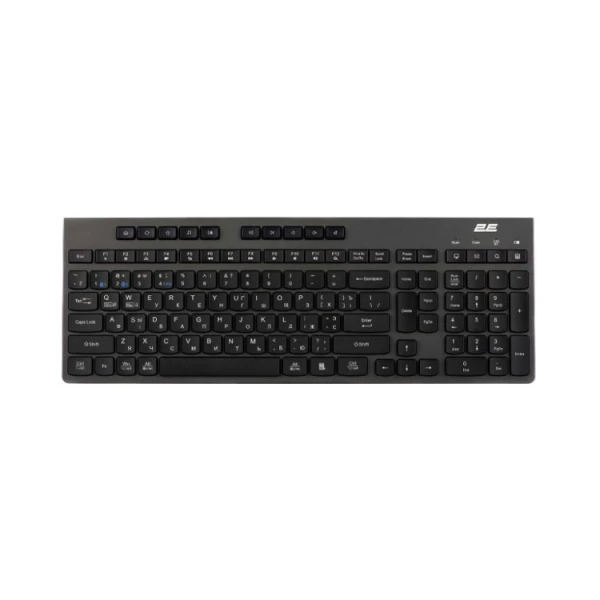 უსადენო კლავიატურა KS280 120 Key (2E-KS280WBGR_AK) - შავი