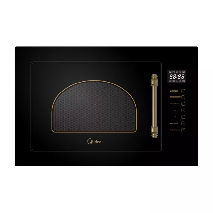 ჩასაშენებელი მიკროტალღური ღუმელი Midea MI 9252 RGB-B შავი