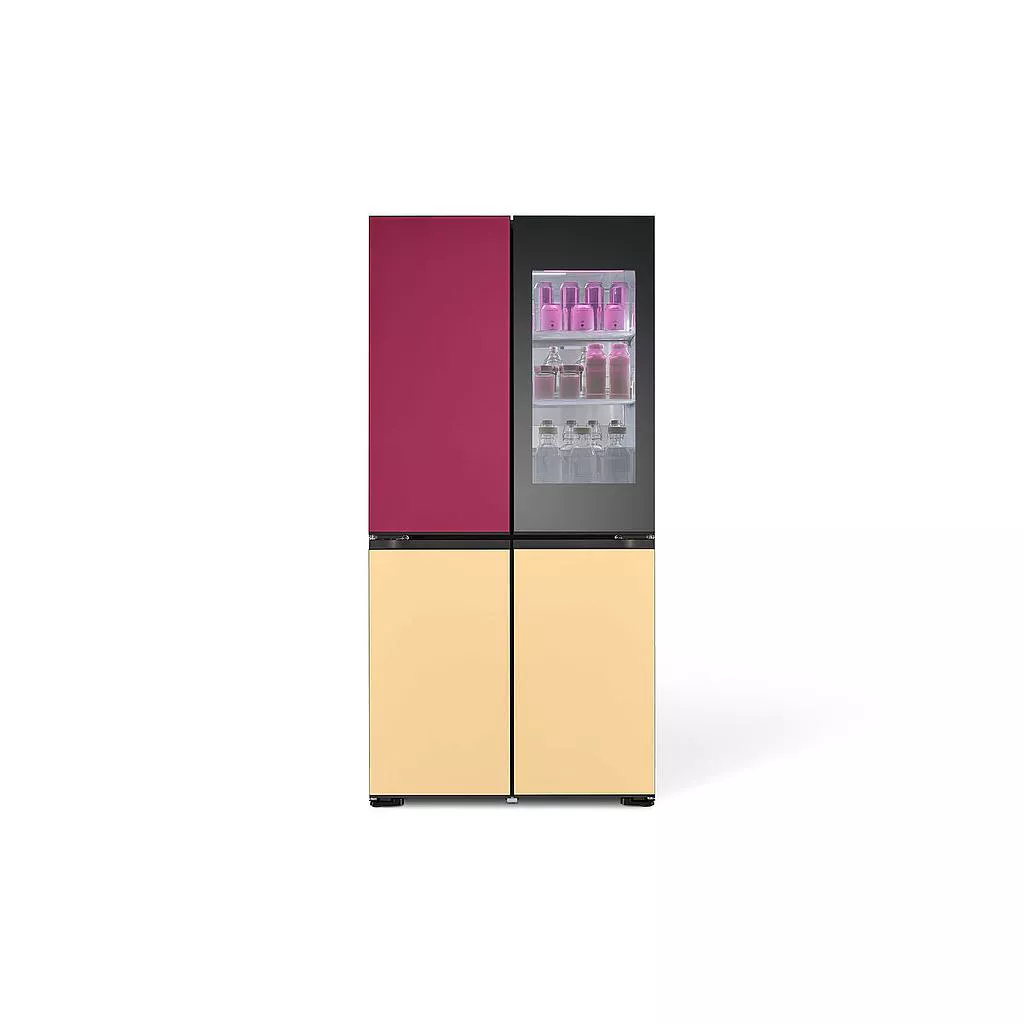 მაცივარი French Door MoodUP, LED Doors, InstaView LG GR-A34FDMKJ.ANNQGCC