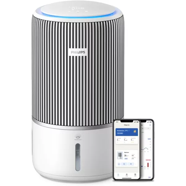 ჰაერის გამწმენდი და დამატენიანებელი Philips AC3420/10 78m² Arctic თეთრი