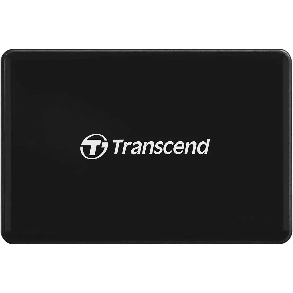 ბარათის წამკითხველი Transcend RDC8 Micro USB to USB Type C - შავი