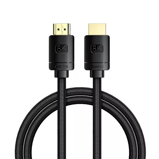 HDMI კაბელი Baseus High Definition Series 8K 3m (CAKGQ-L01) - შავი
