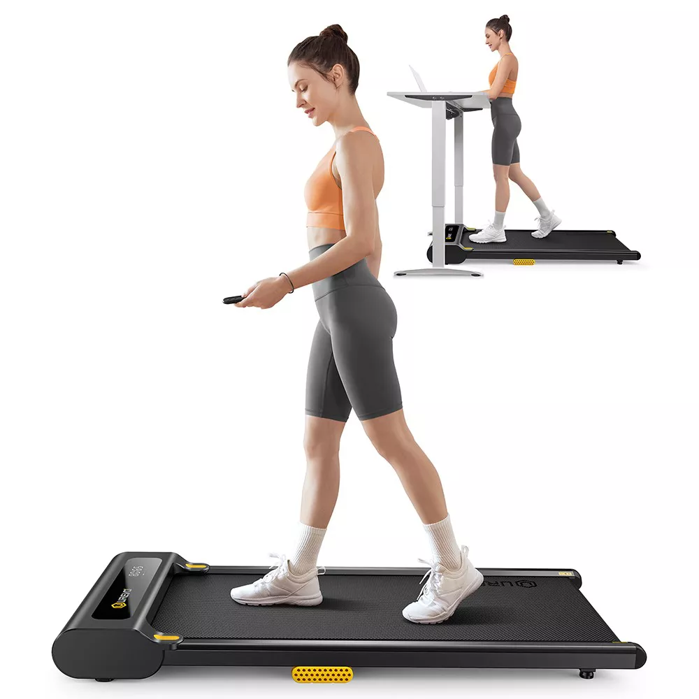 სარბენი ბილიკი UREVO SpaceWalk Lite Treadmill Walking Pad - შავი