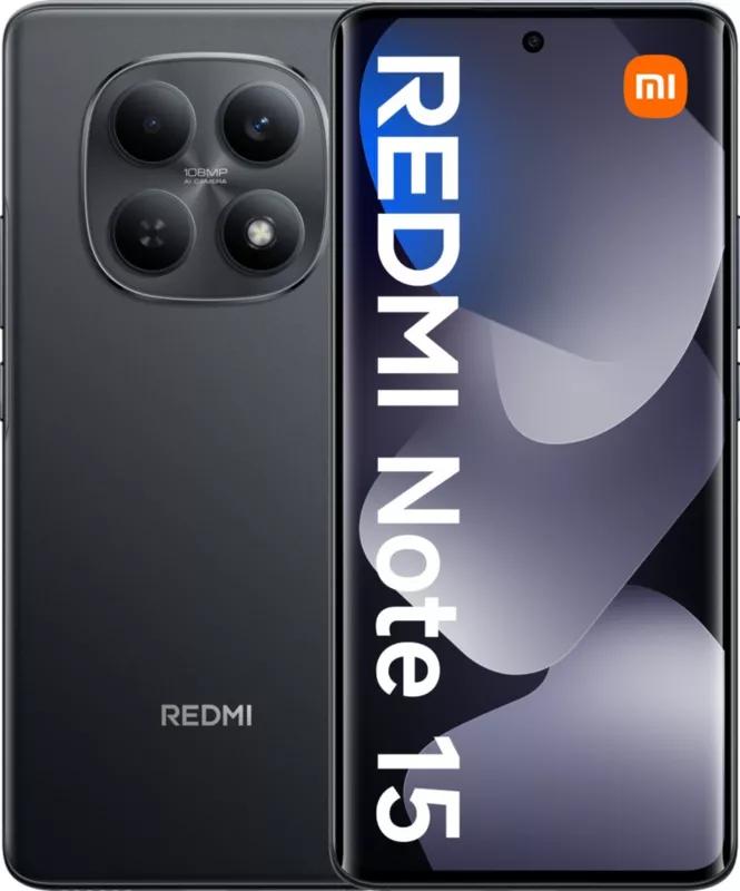 სმარტფონი Xiaomi Redmi Note 15 6GB/128GB Dual Sim LTE - შავი