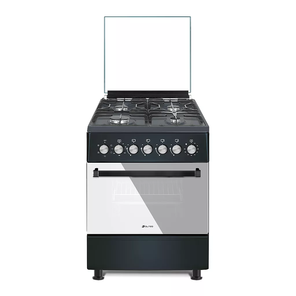 Gas Cooker Alneo ALN 6080B ANTRASIT FAN (01694)