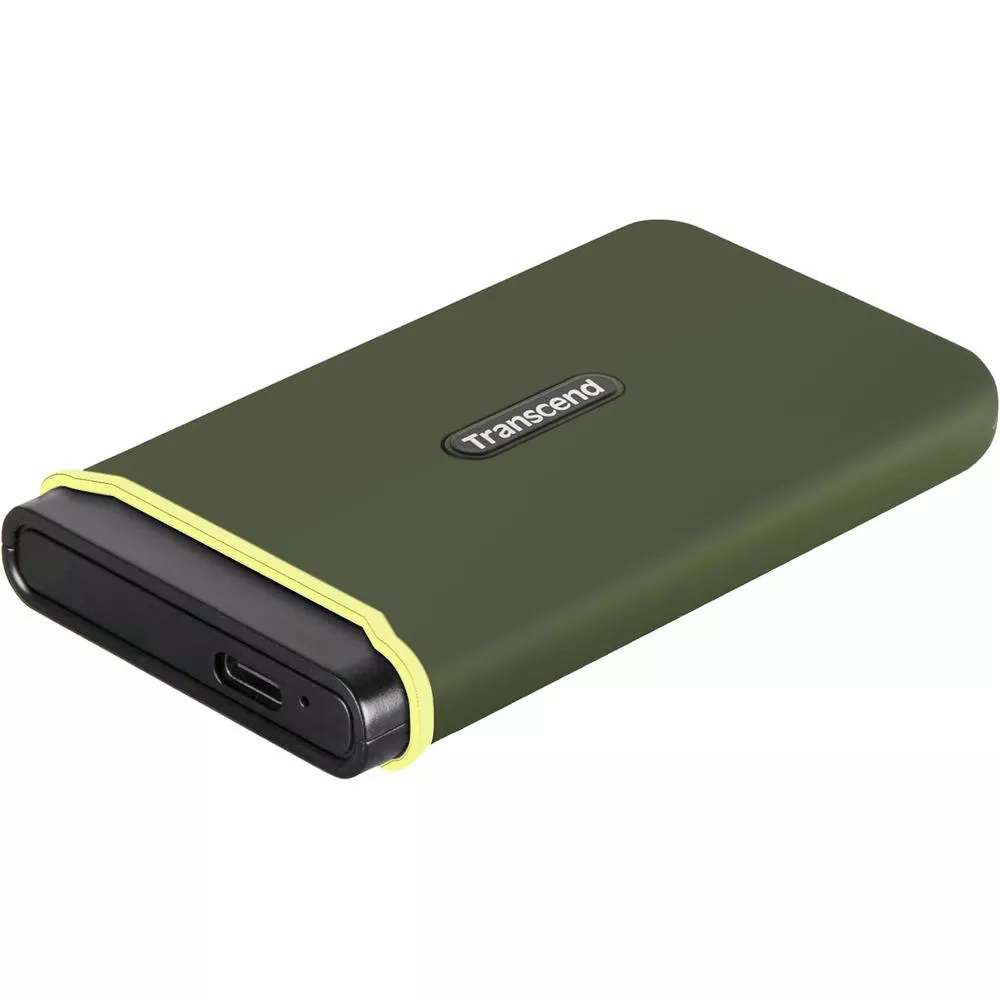 External Portable SSD Transcend 500GB (TS500GESD380C) - Military Green
